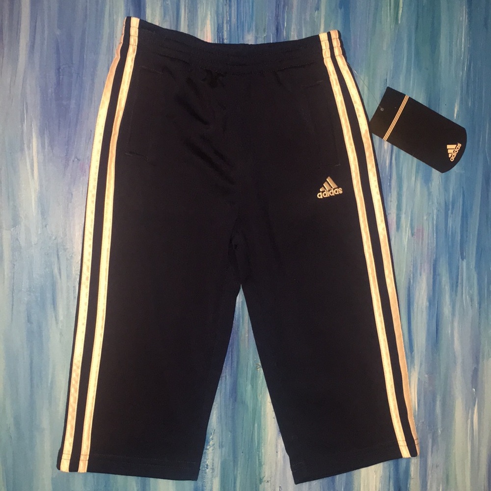 2T Adidas pants!  New with tags!  Black.